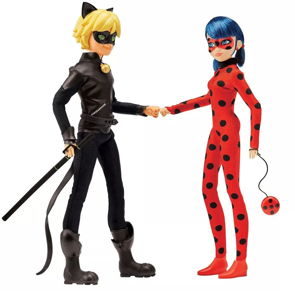 MIRACULOUS Ladybug ir Cat Noir lėlių rinkinys, 503651