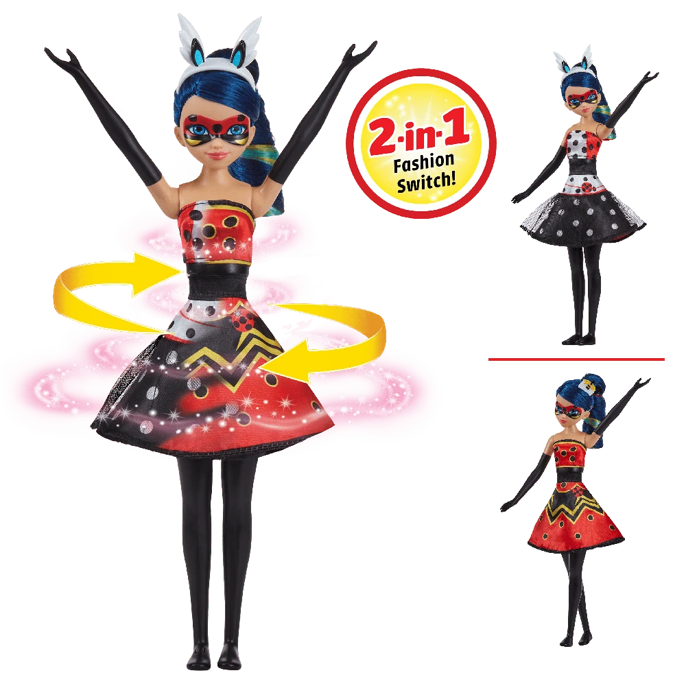 Lėlė Miraculous Hero Switch Penny Bug & Bee Bug, 50417