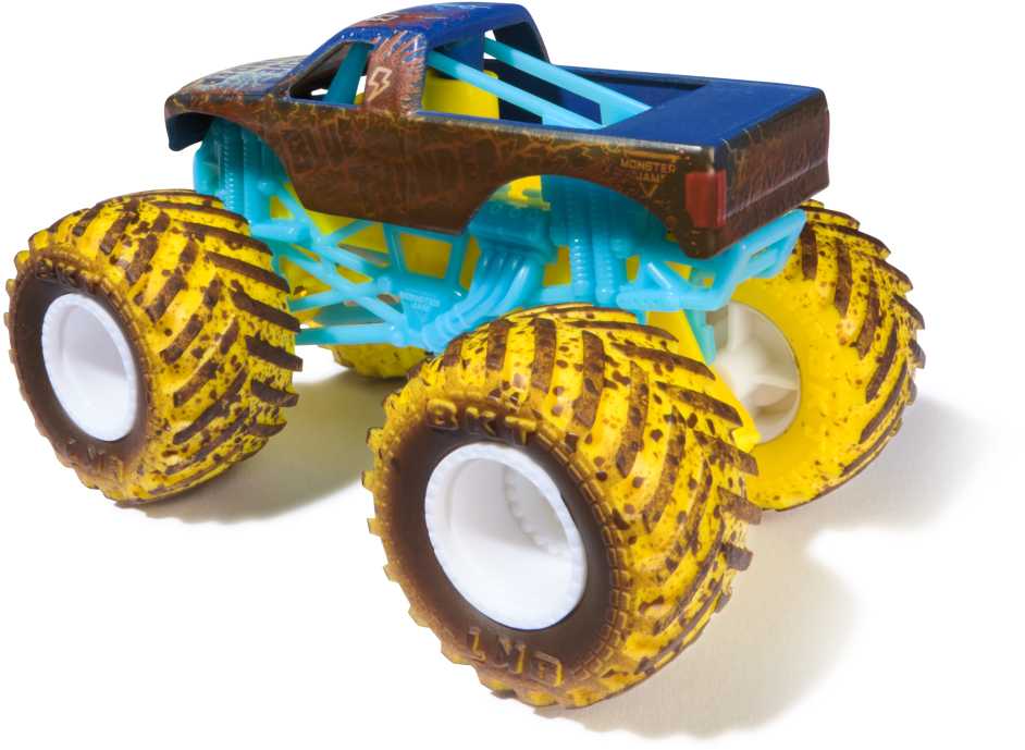MONSTER JAM 1:64 spalvą keičiantis visureigis Mud Blasters, asort., 6072638