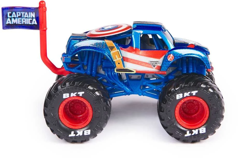 „Monster Jam“ 1:64 „Marvel“ liejimas
