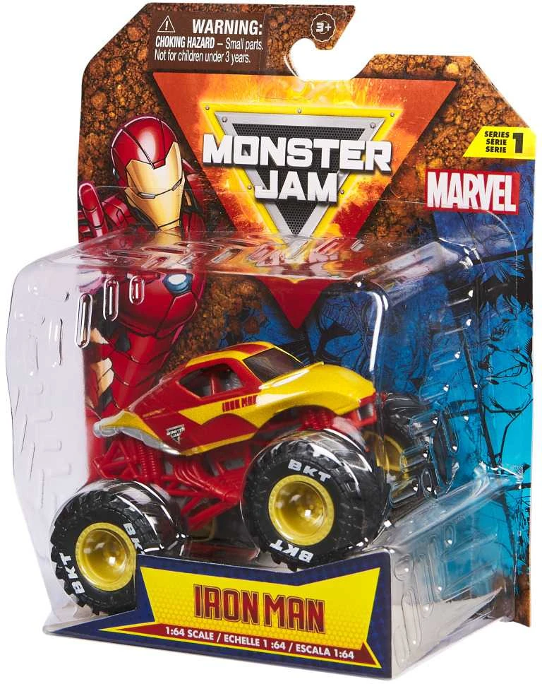 „Monster Jam“ 1:64 „Marvel“ liejimas
