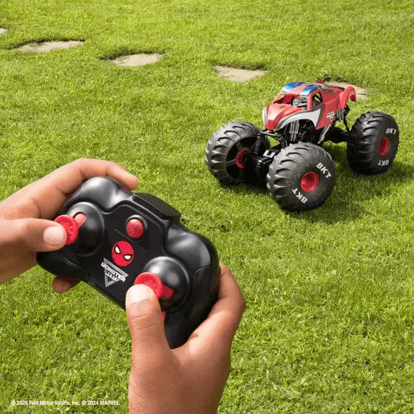 Nezatříděno MONSTER JAM R/C transporto priemonė Marvel Spiderman MEGA, 6070554