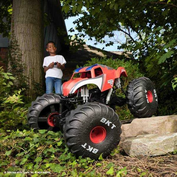Nezatříděno MONSTER JAM R/C transporto priemonė Marvel Spiderman MEGA, 6070554