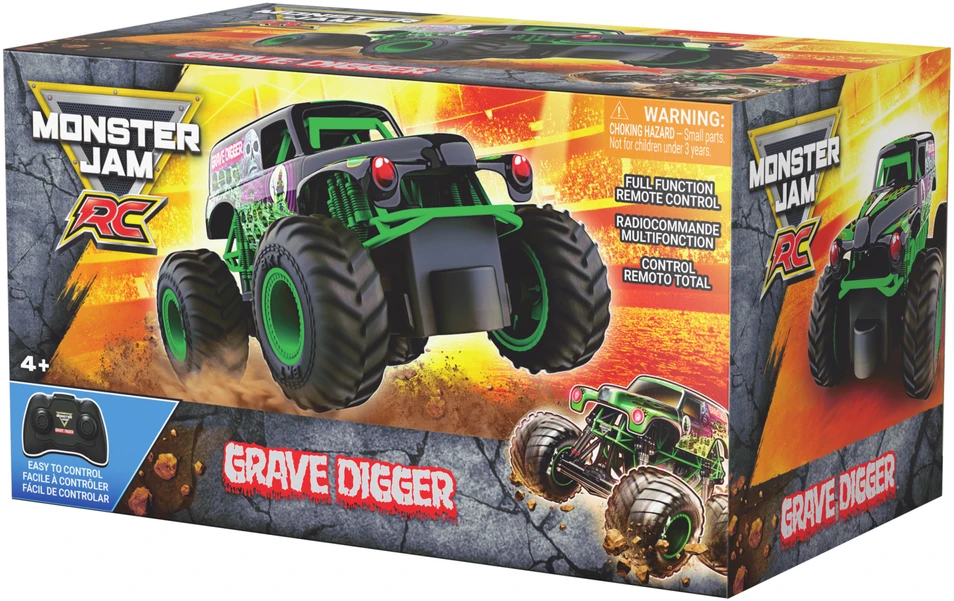 MONSTER JAM RC 1:24 visureigis Grave Digger, 6076630