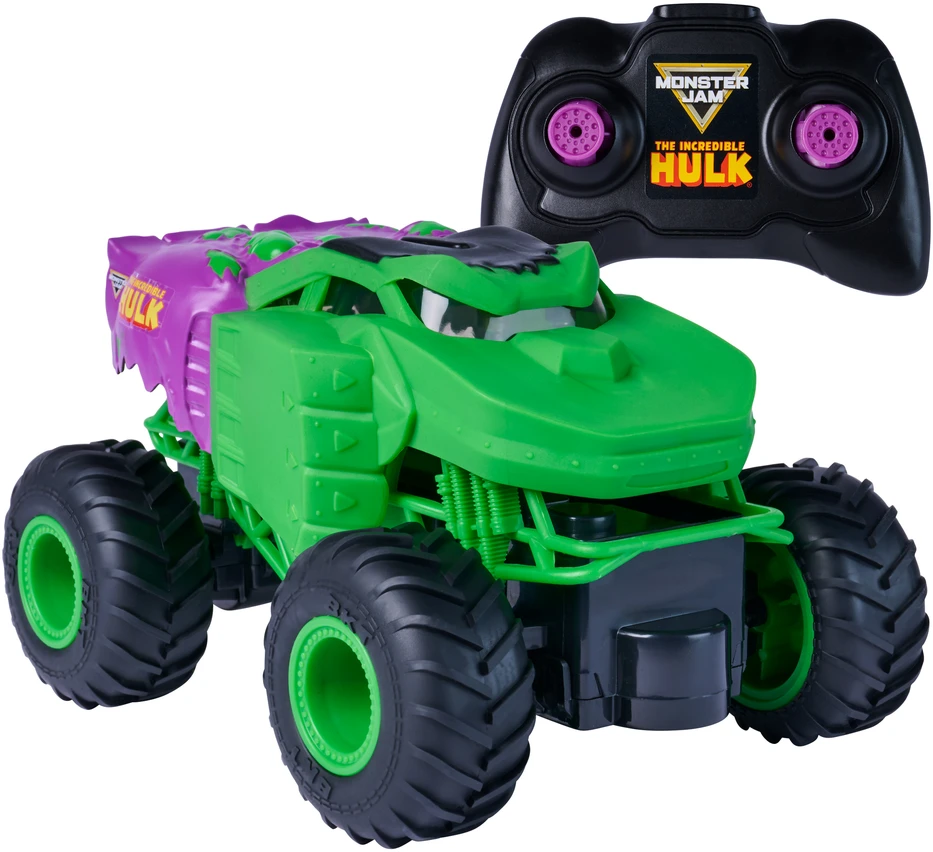 MONSTER JAM RC 1:24 visureigis Marvel Hulk, 6076629