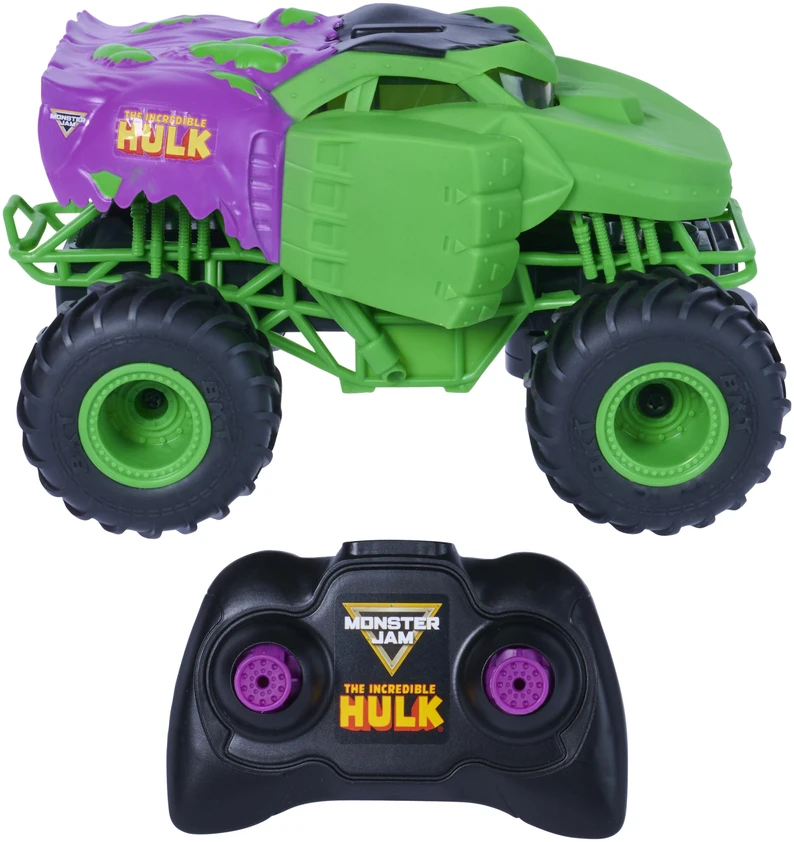 MONSTER JAM RC 1:24 visureigis Marvel Hulk, 6076629