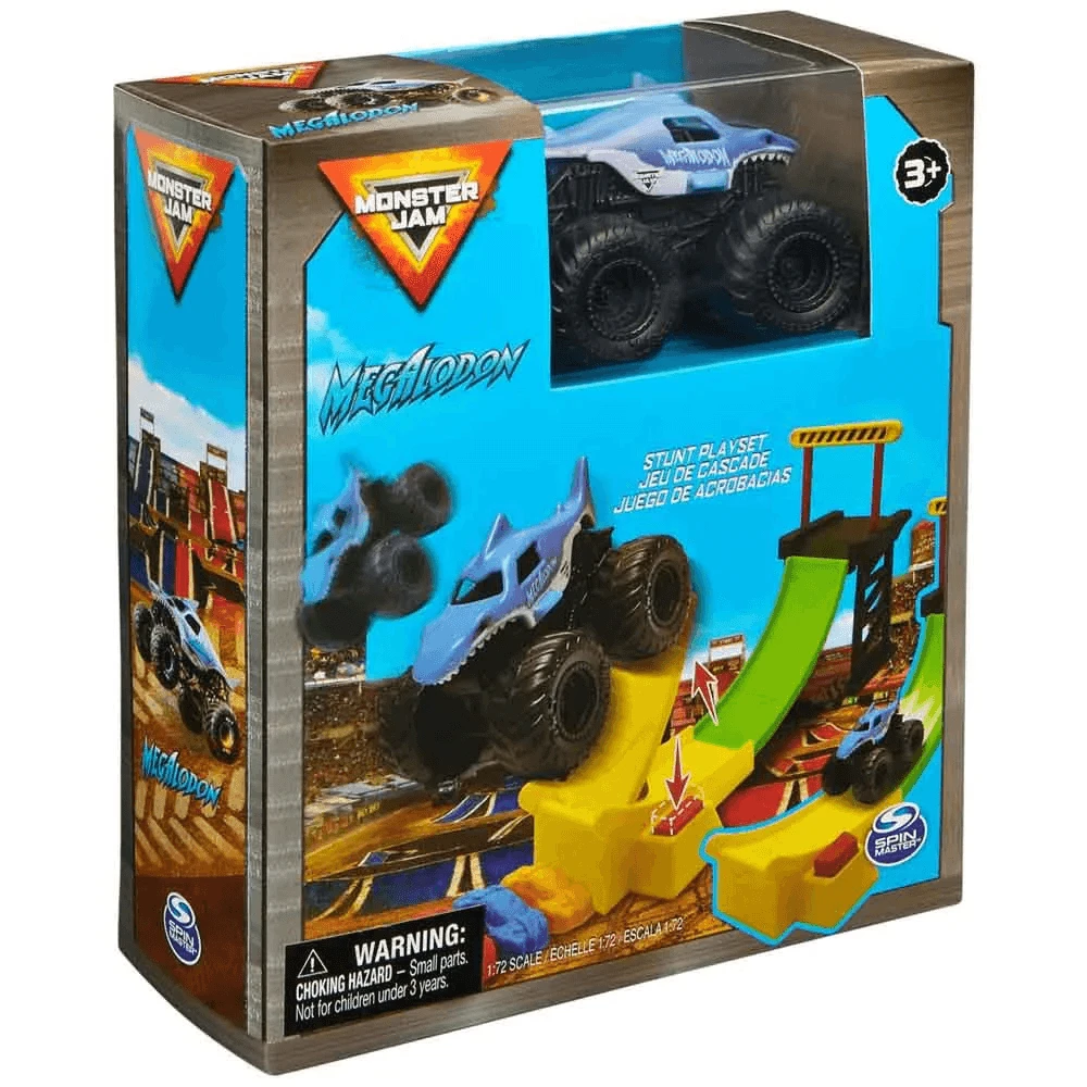 MONSTER JAM transporto priemonių rinkinys 1:72 Plastic Truck, asort., 6071189