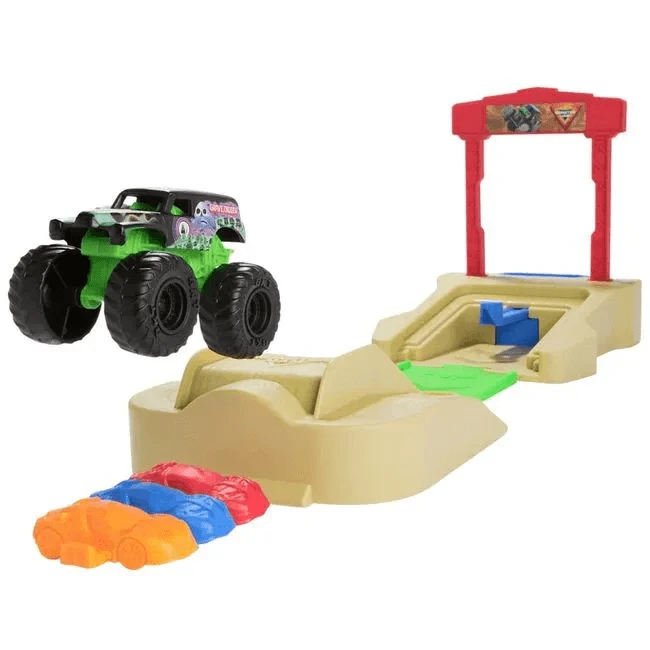 MONSTER JAM transporto priemonių rinkinys 1:72 Plastic Truck, asort., 6071189