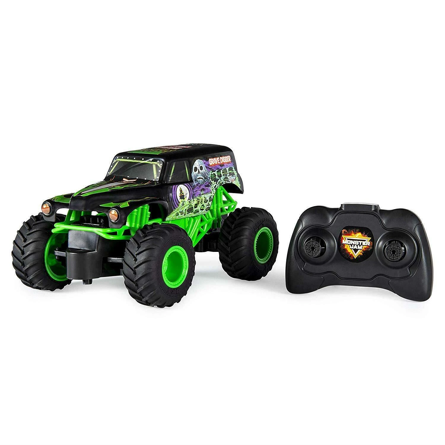 Spin Master MONSTER JAM visureigis RC 1:24 Grave Digger, 6044955