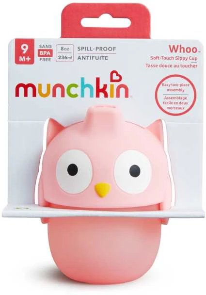 MUNCHKIN mokomoji gertuvė su snapeliu, Owl, 9 mėn.+, 237 ml, 91505P