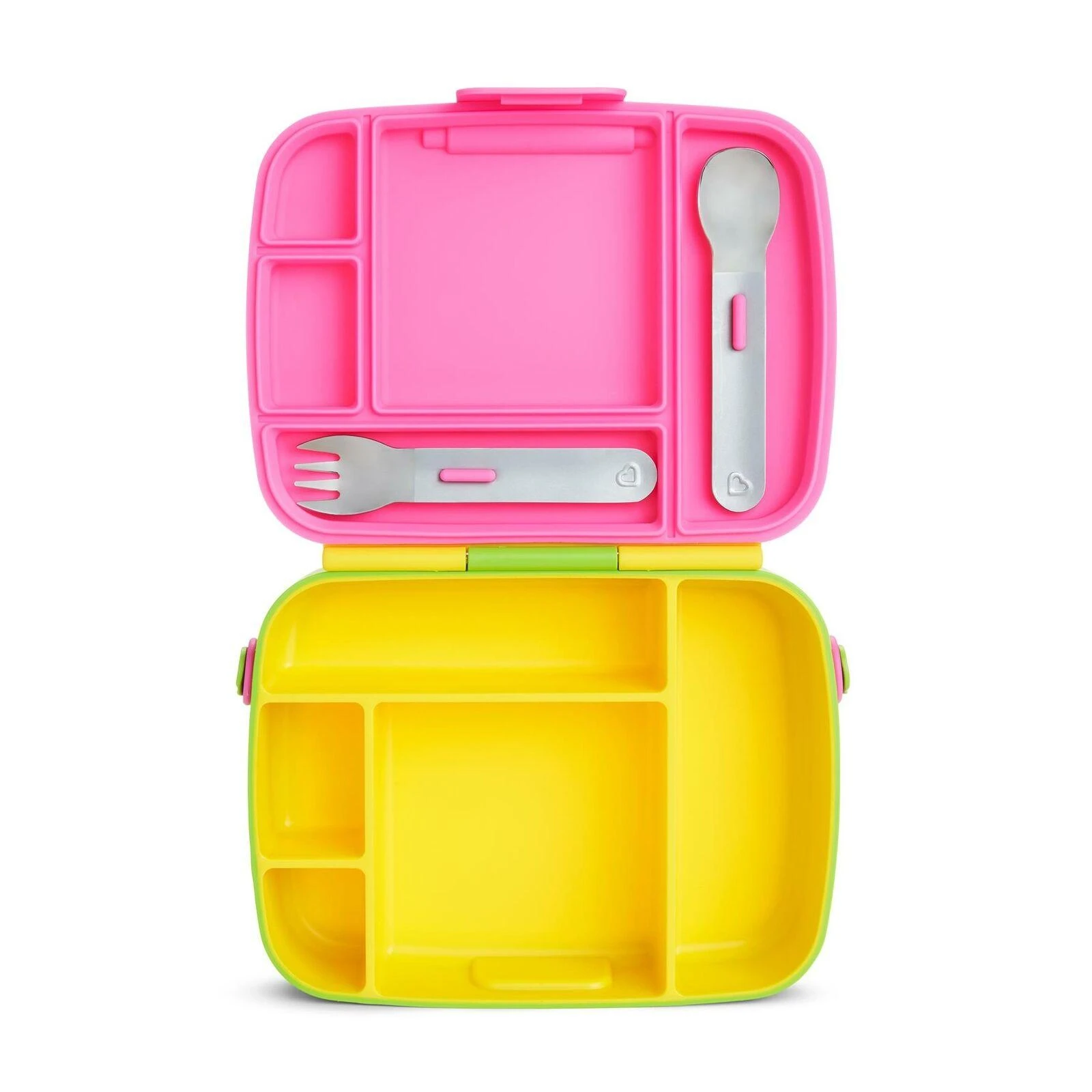 MUNCHKIN priešpiečių dėžutė Bento, 18mėn+, geltona, 1253101