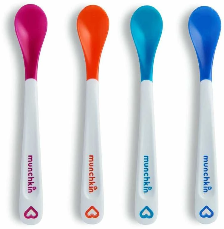 MUNCHKIN šaukšteliai reaguojantys į karštį 4 vnt. Hot Safety Spoons 4m+ 011522