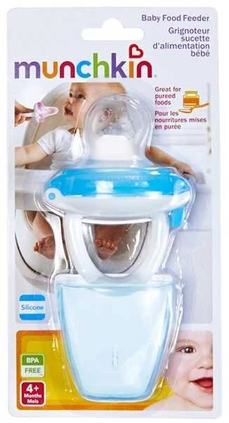 MUNCHKIN silikoninis maitintuvas Baby Food Feeder 4m+ 011492