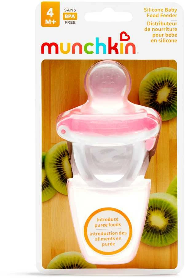 MUNCHKIN šviežio maisto maitintuvas, baby food feeder, 6mėn+, rožinis, 91526P