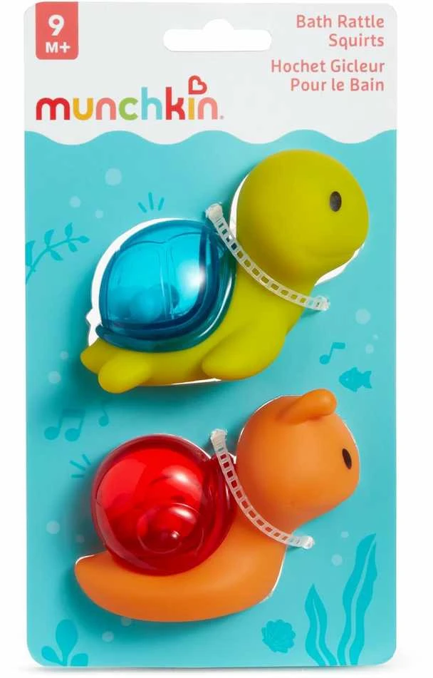 MUNCHKIN vonios žaislas, Bath Rattle Squirts, 9 mėn.+, 2 vnt., 90322