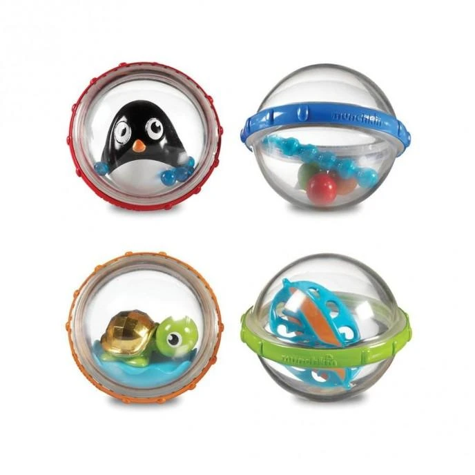 MUNCHKIN vonios žaislų rinkinys, Float & Play Bubbles, 4 mėn+, 2 vnt, 9004801