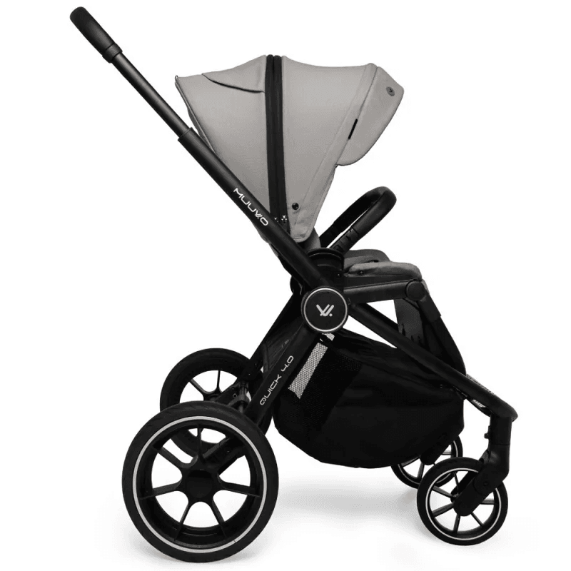 MUUVO Quick 4.0 sportinis vežimėlis Steel Pilkas MQ4.0-G-STEEL-Pilkas