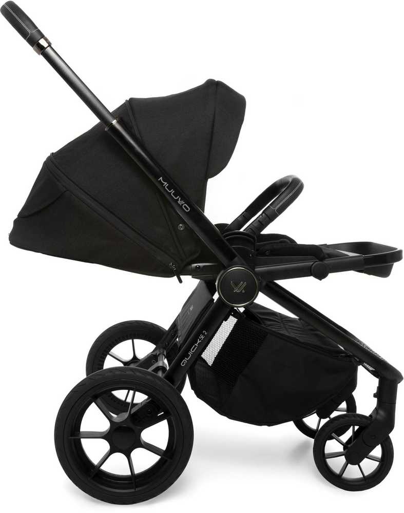 MUUVO Quick SE 2 sportinis vežimėlis Chromium Juodas MQ.SE2.0-W-CHROMIUM-Juodas