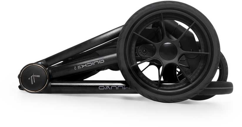MUUVO Quick SE 2 sportinis vežimėlis Chromium Juodas MQ.SE2.0-W-CHROMIUM-Juodas