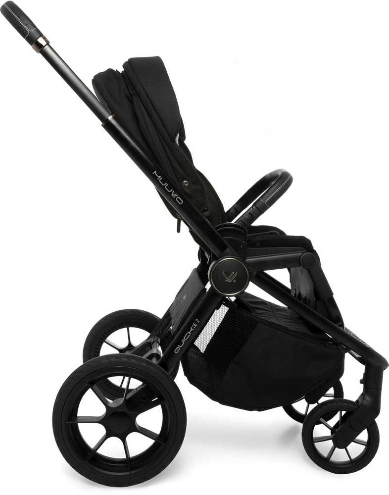 MUUVO Quick SE 2 sportinis vežimėlis Chromium Juodas MQ.SE2.0-W-CHROMIUM-Juodas