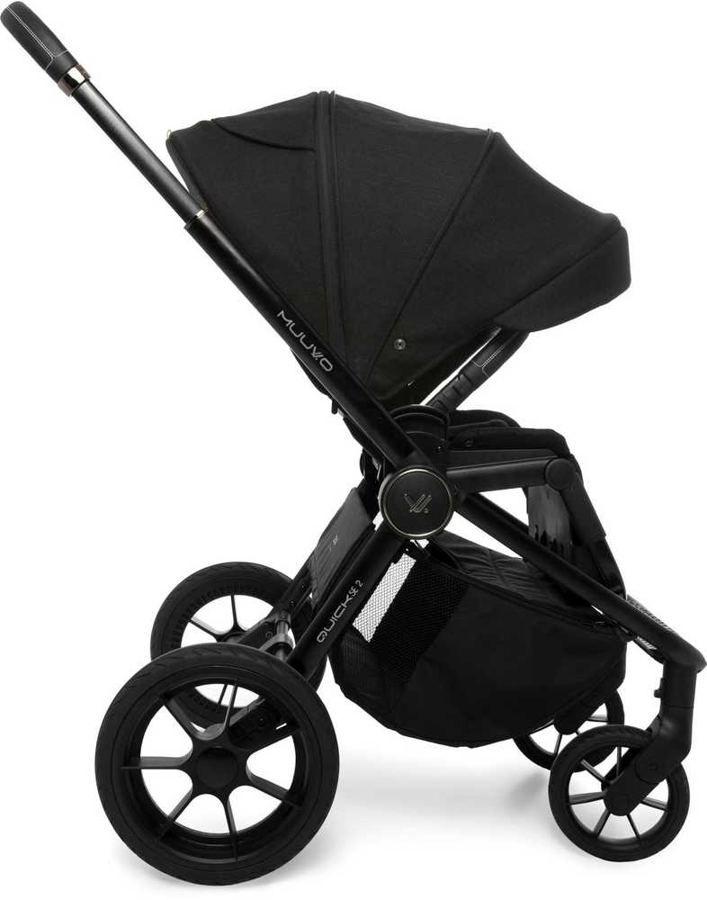 MUUVO Quick SE 2 sportinis vežimėlis Chromium Juodas MQ.SE2.0-W-CHROMIUM-Juodas