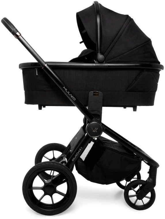 MUUVO Quick SE 2 universalus vežimėlis Chromium Juodas 2in1 SET MQ.SE2.0-W2W1-CHROMIUM BL