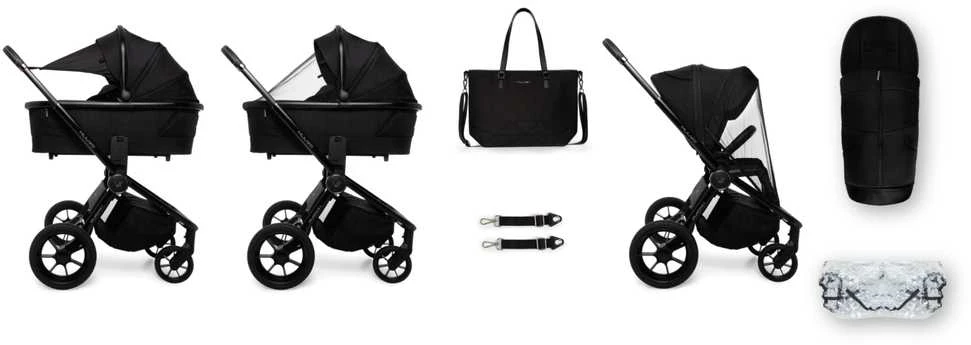 MUUVO Quick SE 2 universalus vežimėlis Paradise Gold 2in1 SET MQ.SE2.0-W2W1-PARADISE-G.