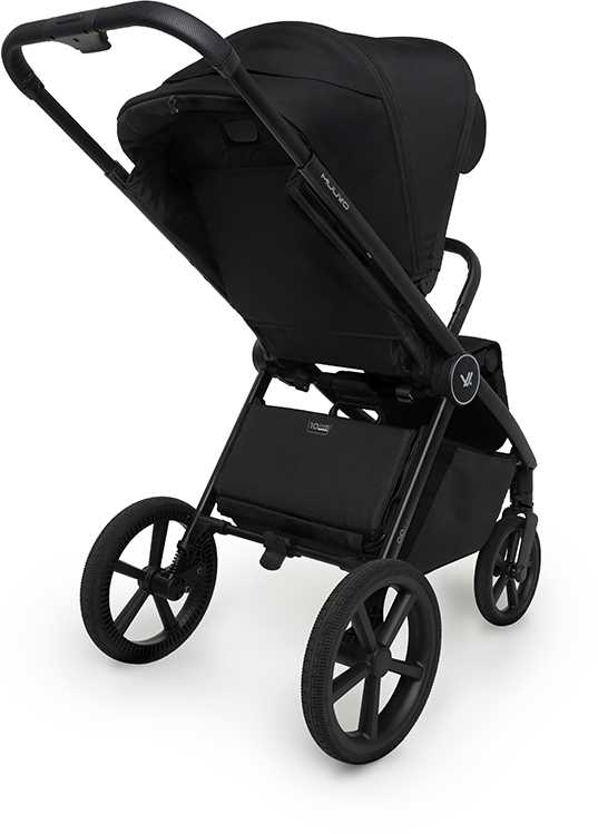 MUUVO sportinis vežimėlis GO, MGO-W--BLACK | spalva: juoda