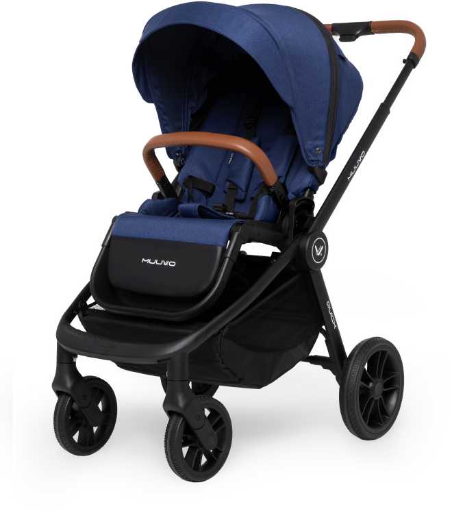 Muuvo universalus vežimėlis Quick 2in1 Quick Deep Mėlyna