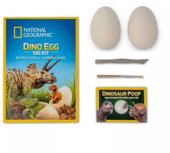 NATIONAL GEOGRAPHIC rinkinys Dino Egg, RTNGDEGGDIG