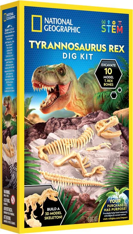 NATIONAL GEOGRAPHIC rinkinys T-Rex Skeleton Dig Kit, RTTREXDIG