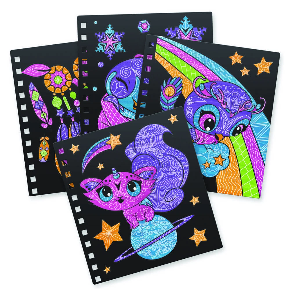 Nebulous_Sta NEBULOUS STARS kūrybinė knyga Magic Pattern Velvet, 11026