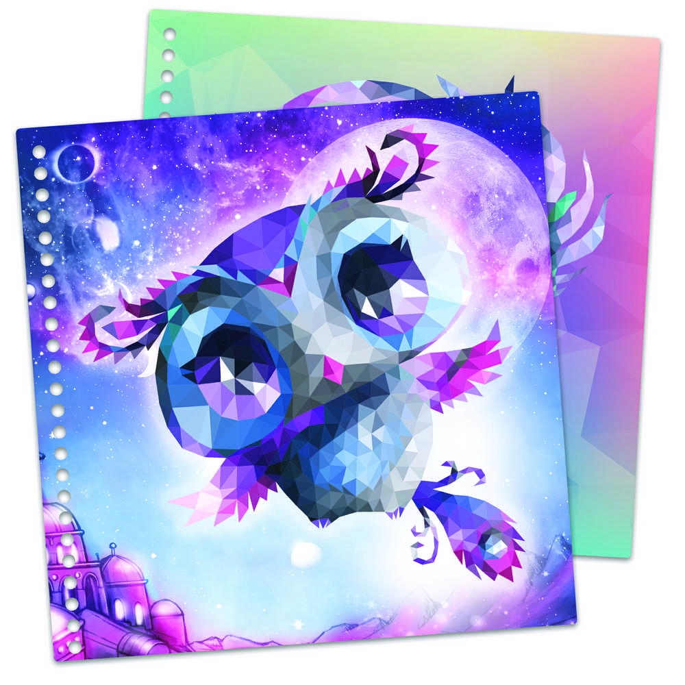 Nebulous_Sta Kūrybinė knygelė NEBULOUS STARS STICKER BY NUMBER 11129