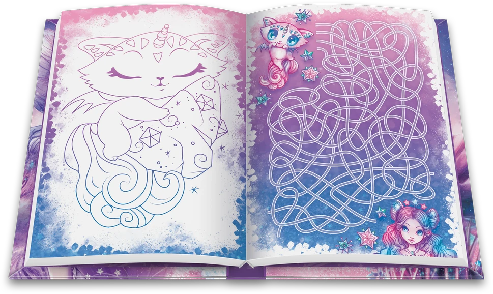 NEBULOUS STARS Kūrybinis rinkinys "Cristalia’s Stationery Set"
