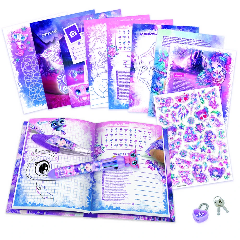 NEBULOUS STARS Kūrybinis rinkinys "Cristalia’s Stationery Set"