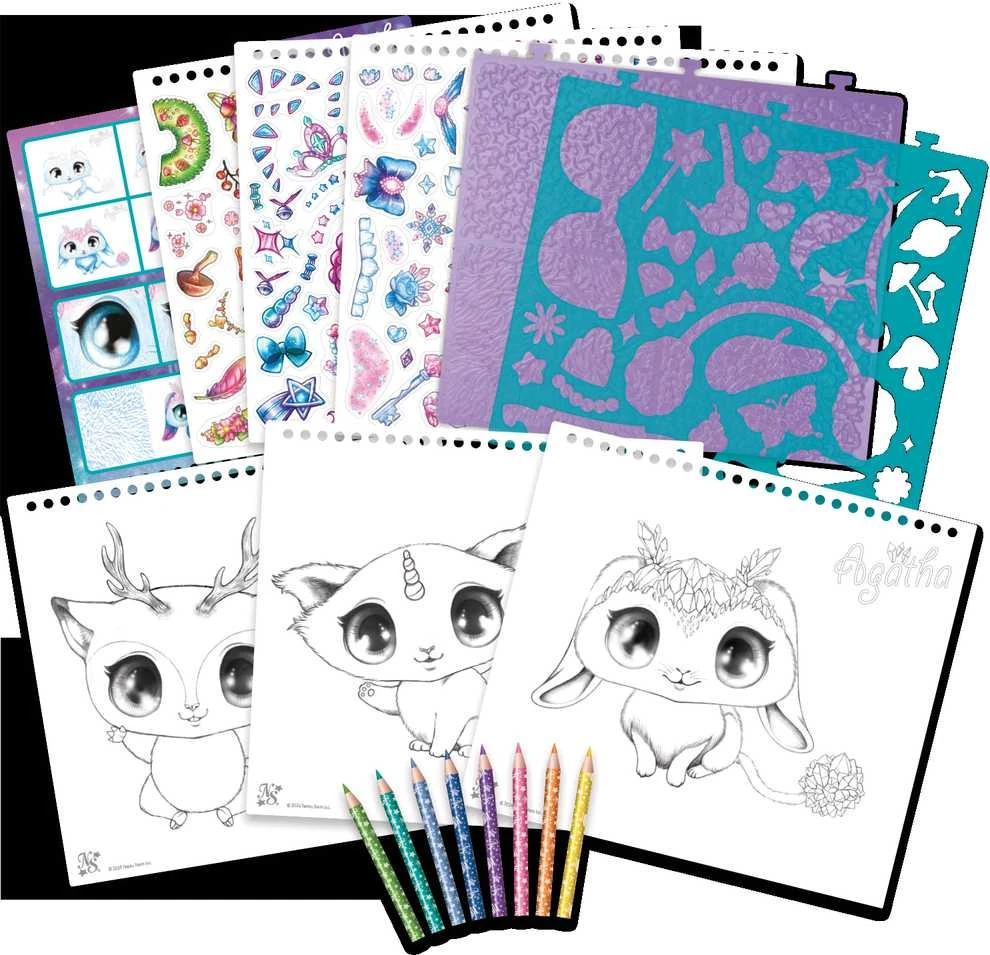 Nebulous_Sta NEBULOUS STARS kūrybinis rinkinys Sketchbook-Animulous Fever, 11141