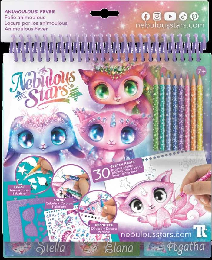 Nebulous_Sta NEBULOUS STARS kūrybinis rinkinys Sketchbook-Animulous Fever, 11141
