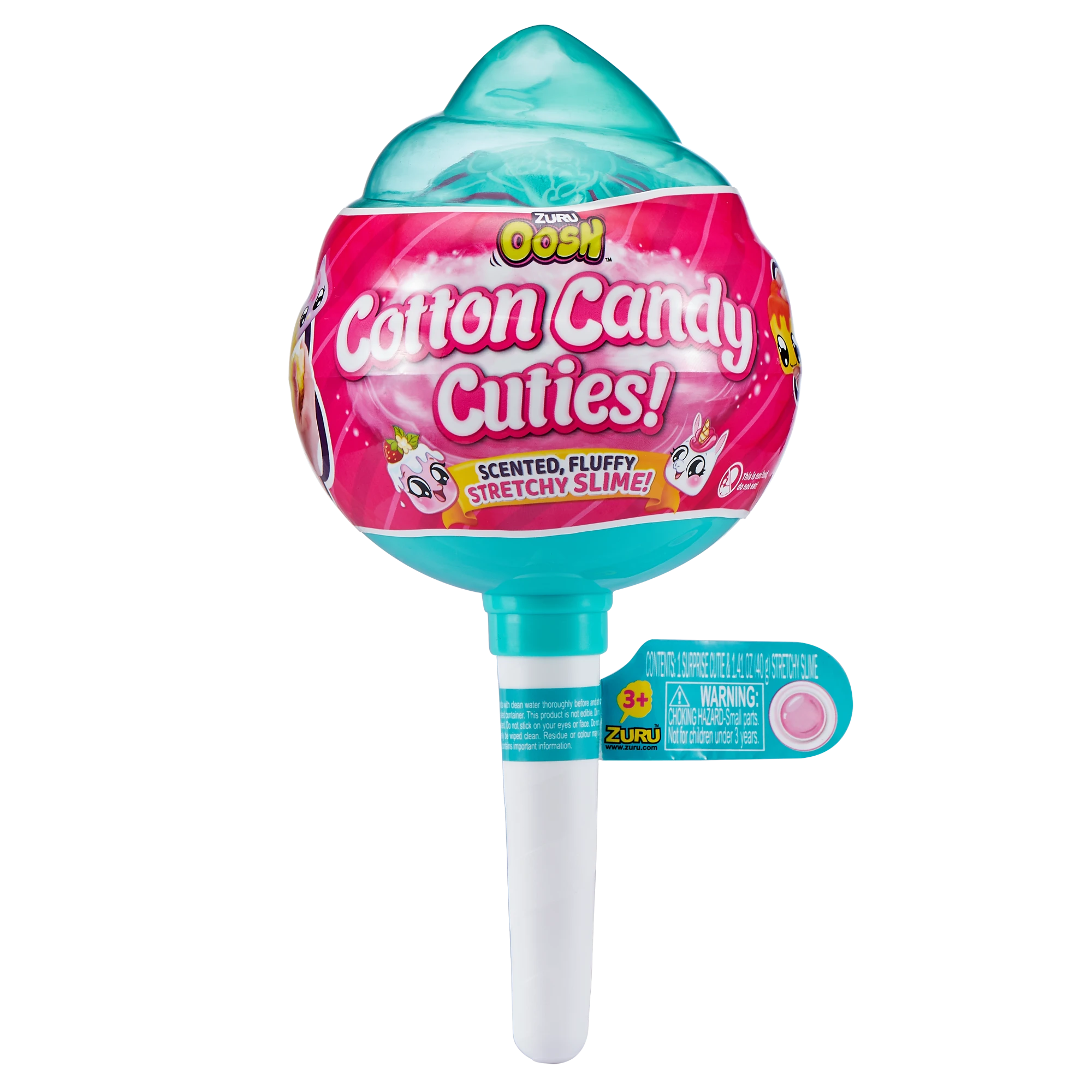 OOSH masė Slime Cotton Candy, ledinukų serija 1, mažas, asort., 8627SQ1