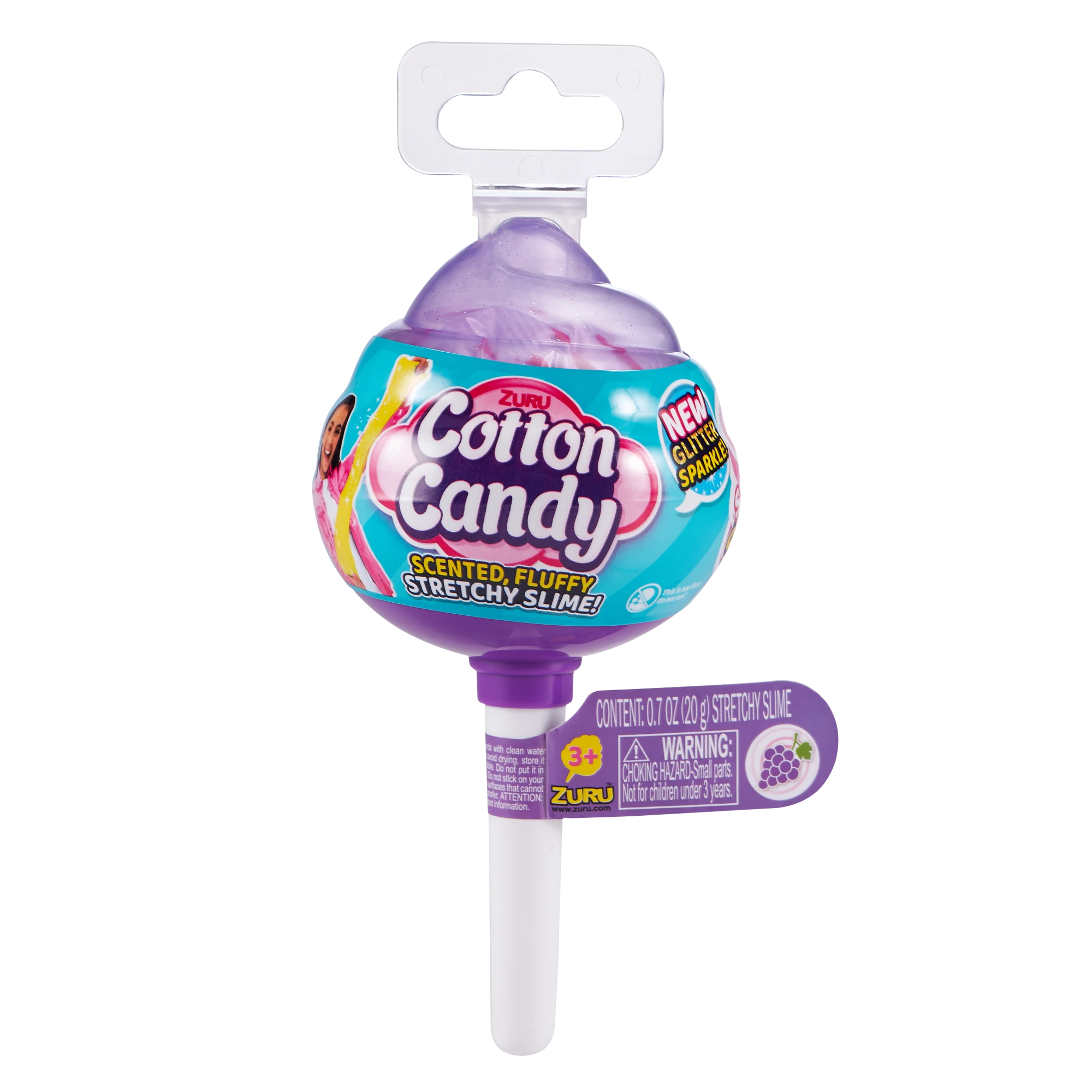 OOSH masė Slime Cotton Candy, ledinukų serija 1, mažas, asort., 8627SQ1