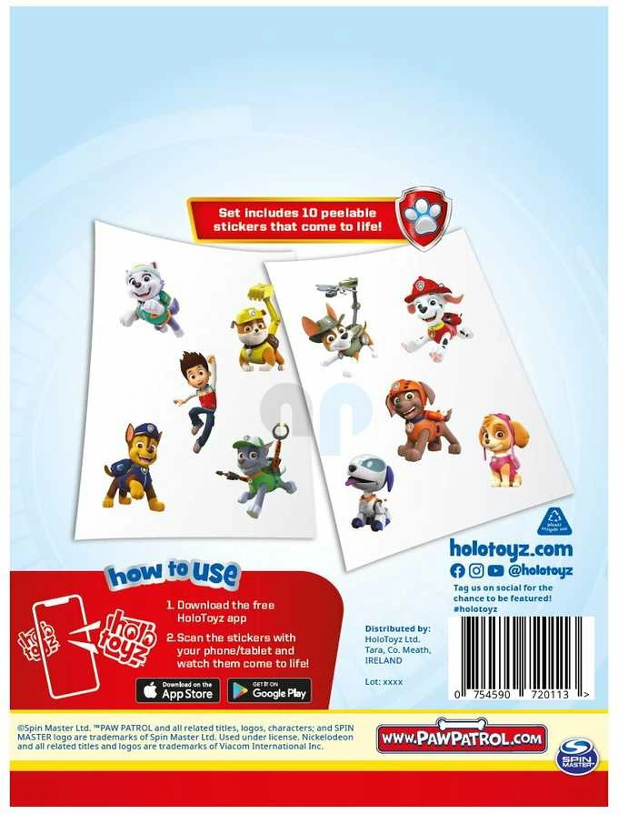 Holotoyz Lipdukai Paw Patrol HTPPST100