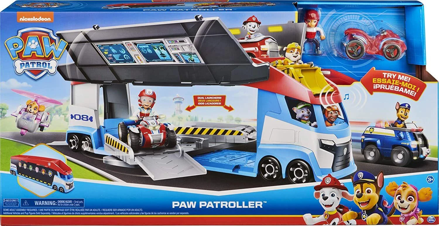 Spin Master PAW PATROL transporto priemonė Paw Patroller V2.0, 6060442