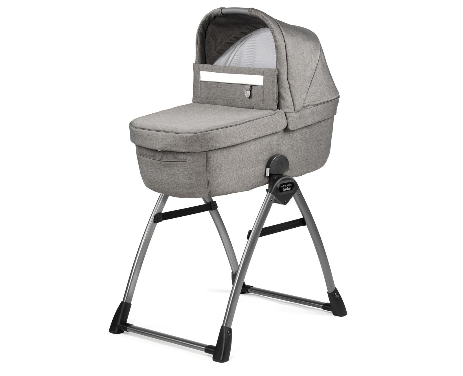 PegPerego PEG PEREGO lopšys CULLA GRANDE, city pilkas