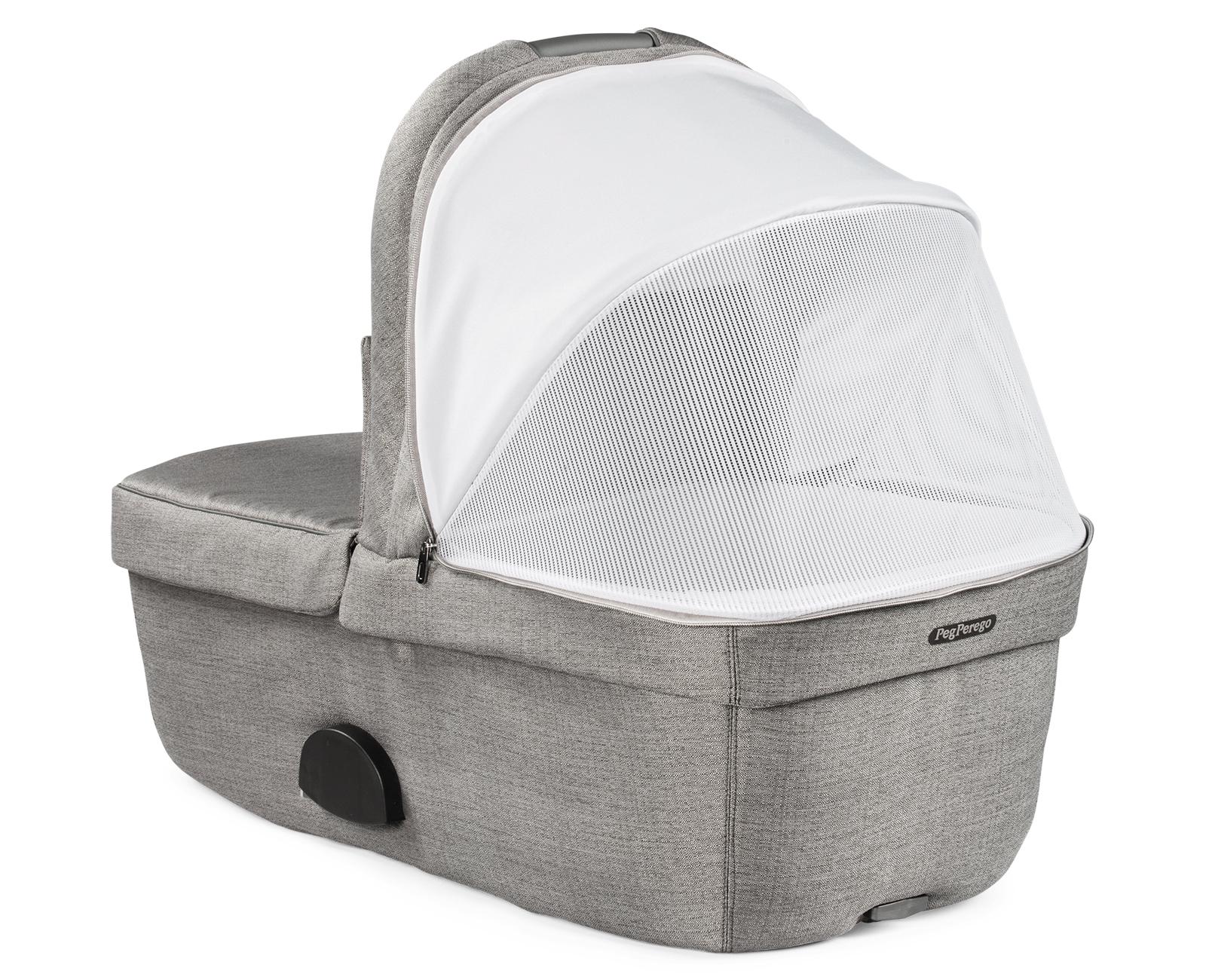 PegPerego PEG PEREGO lopšys CULLA GRANDE, city pilkas
