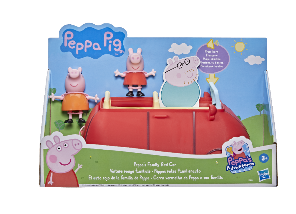 PEPPA PIG Kiaulytės Pepos šeimos automobilis