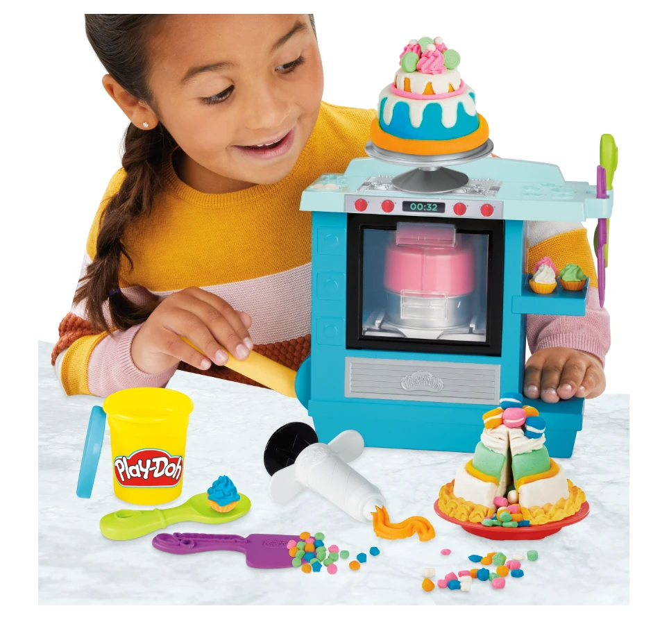 Hasbro PLAY DOH plastilino rinkinys Rising Cake Oven, F13215L0