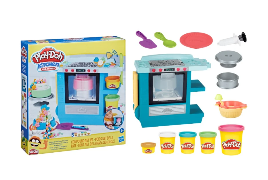 Hasbro PLAY DOH plastilino rinkinys Rising Cake Oven, F13215L0
