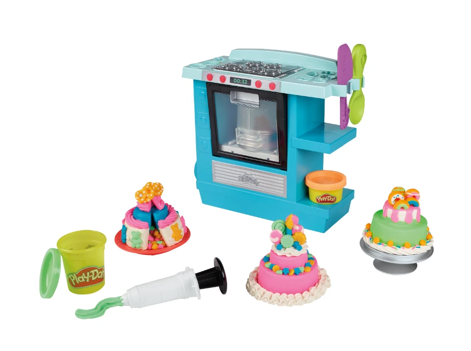 Hasbro PLAY DOH plastilino rinkinys Rising Cake Oven, F13215L0