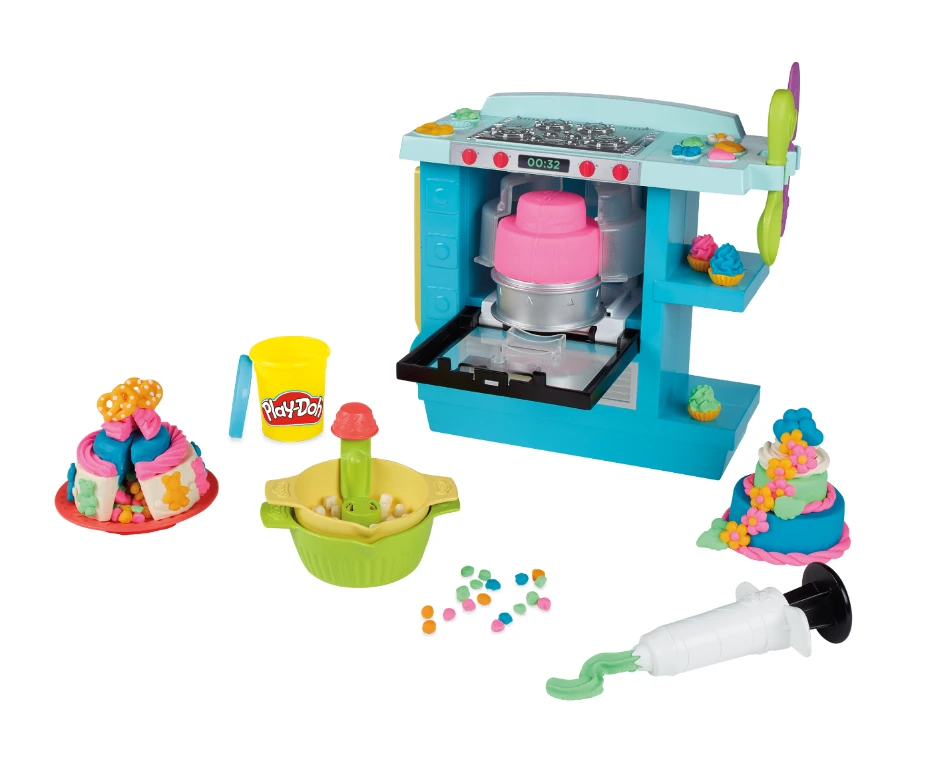 Hasbro PLAY DOH plastilino rinkinys Rising Cake Oven, F13215L0
