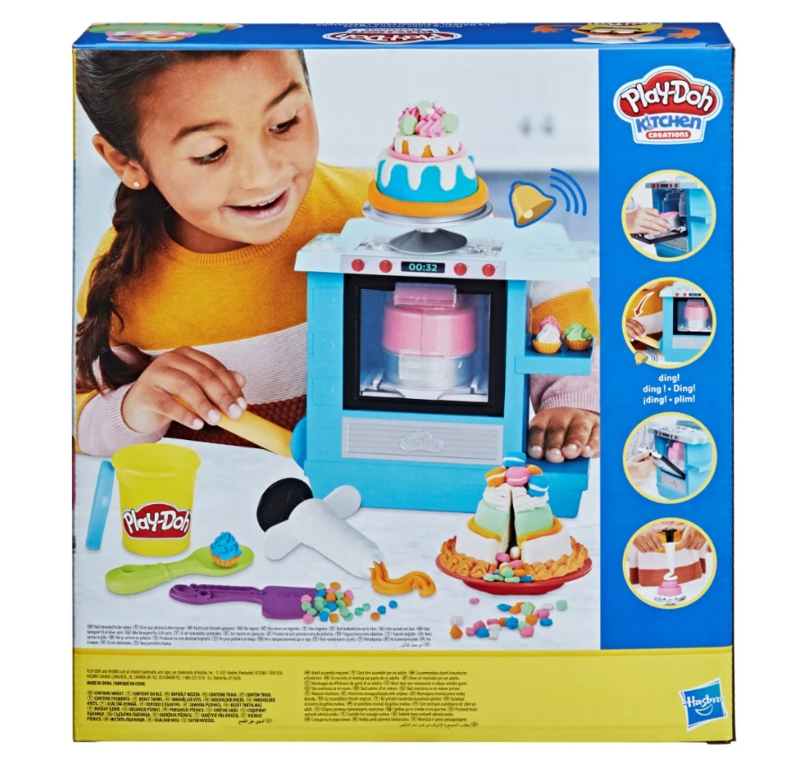 Hasbro PLAY DOH plastilino rinkinys Rising Cake Oven, F13215L0