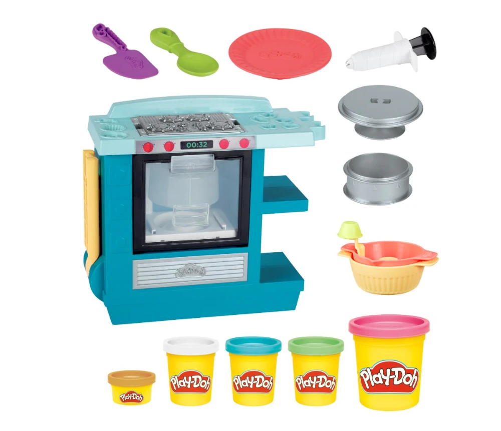 Hasbro PLAY DOH plastilino rinkinys Rising Cake Oven, F13215L0